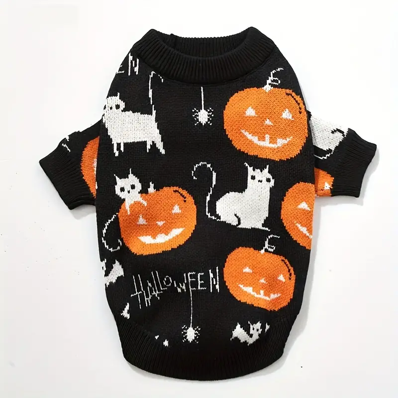 Halloween Pet Sweater for Cats.
