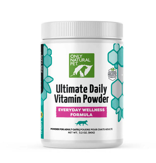 ONLY NATURAL PET ULTIMATE DAILY FELINE VITAMIN POWDER - 3.2 OZ.