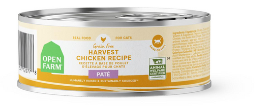Open Farm Harvest Chicken Grain-Free Wet Cat Food 5.3 oz