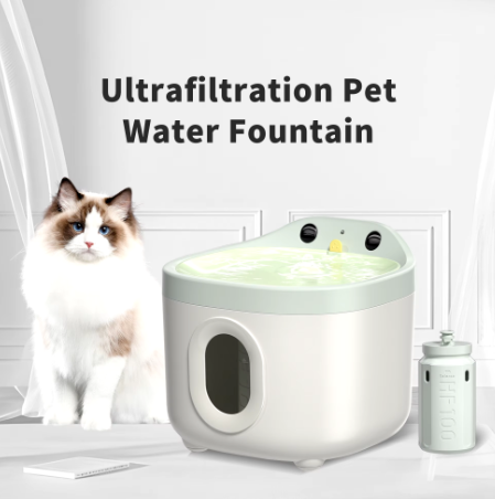 Ultrafiltration Filter Pet Water Fountain for Cats